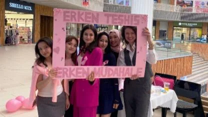 İvrindi Sağlık Hizmetleri Meslek Yüksekokulundan Meme Kanseri Farkındalığı