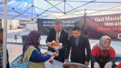 İYİ Parti Karesi İlçe Başkanlığından Atatürk ve Silah Arkadaşları İçin Mevlid ve Lokma Hayrı