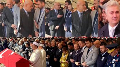 Şehit töreninde protokol nezaketi tartışması