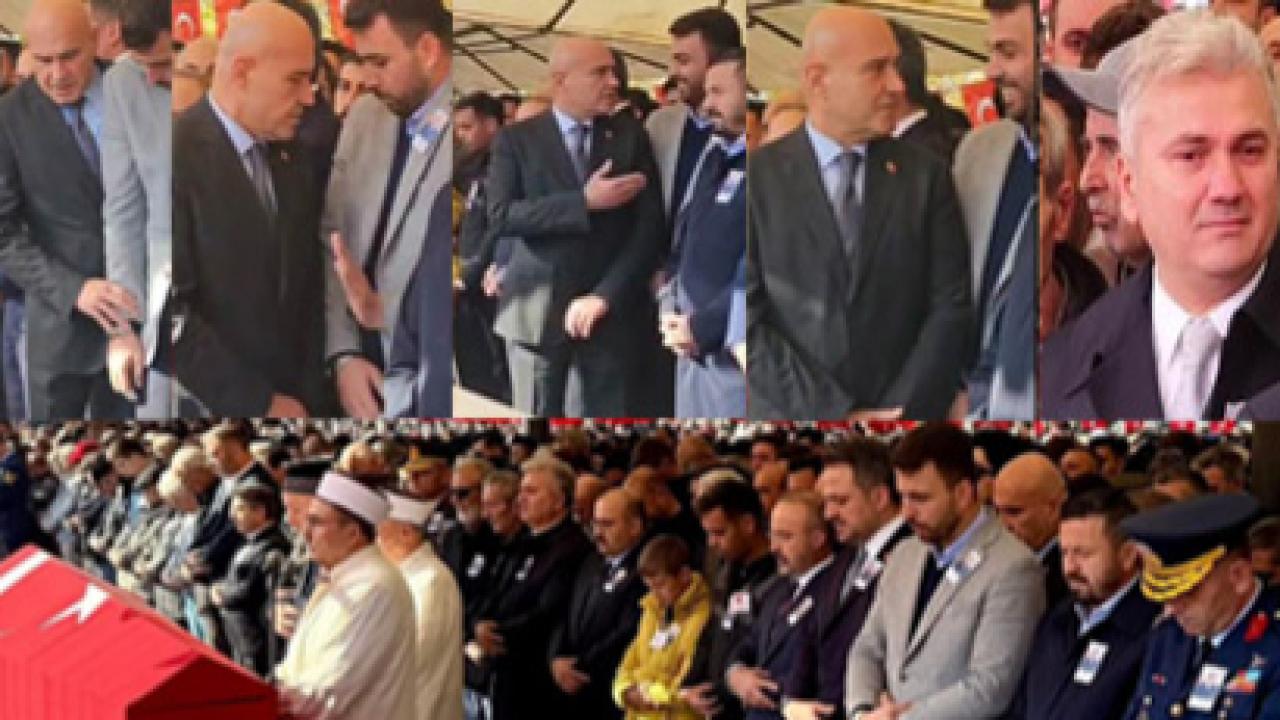 Şehit töreninde protokol nezaketi tartışması