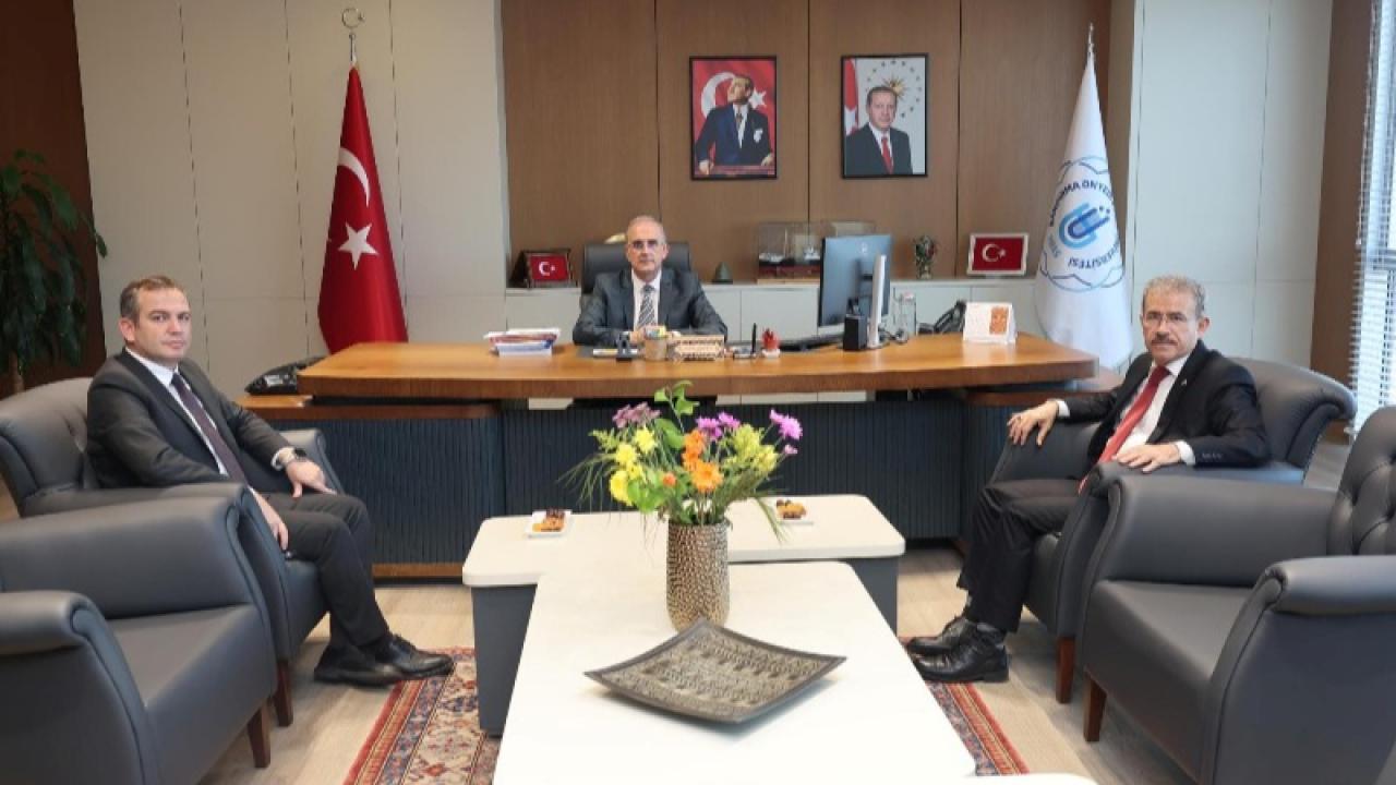 Valilik Yetkililerinden Rektöre Nezaket Ziyareti