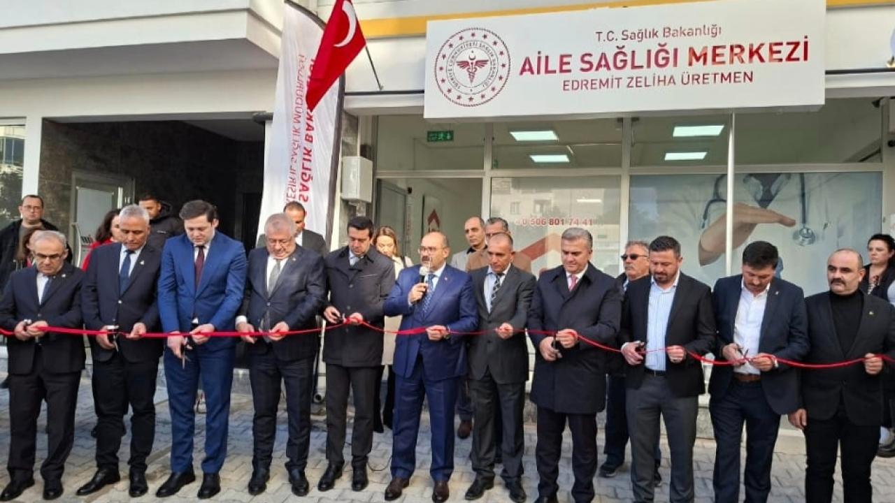 Zeliha Üretmen Aile Sağlığı Merkezi, Törenle Hizmete Açıldı