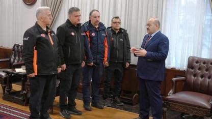 AFAD’dan Vali Ustaoğlu’na 16’ncı Yıl Ziyareti