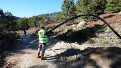 Ahmet Akın sözünü tuttu, Kalabak suya kavuştu