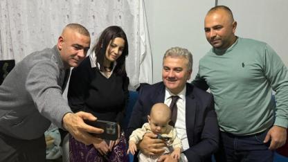 AK Parti Milletvekili Canbey, Macarlar Mahallesi'nde aile yemeğine misafir oldu