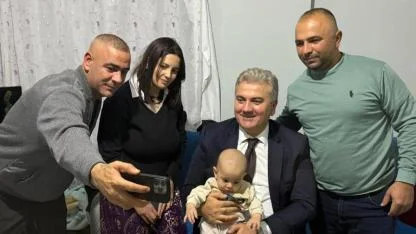 AK Parti Milletvekili Canbey, Macarlar Mahallesi'nde aile yemeğine misafir oldu