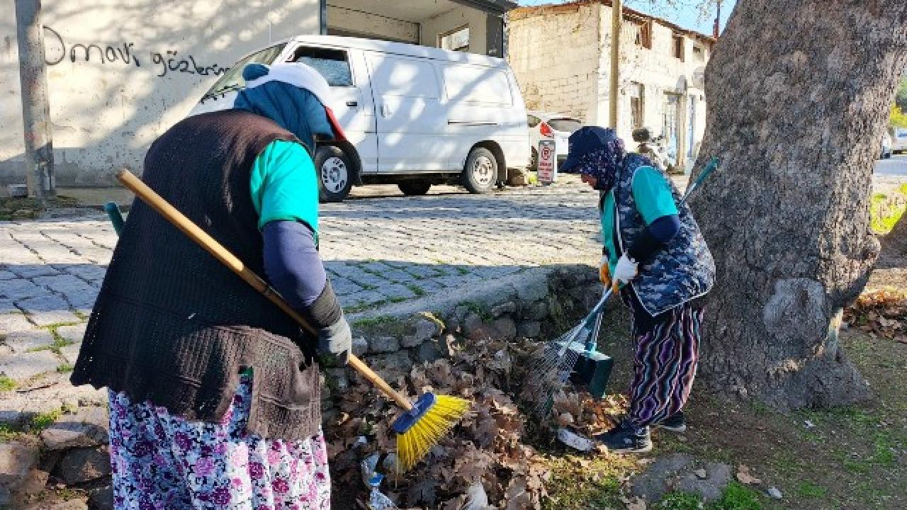 Ayvalık’ta Park Ve Bahçeler Ekiplerinden 7/24 Yoğun Mesai