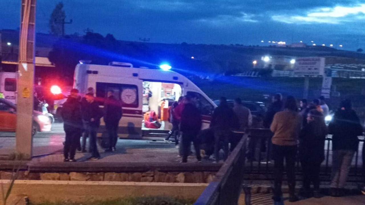 Ayvalık’ta trafik kazası: 2 yaralı