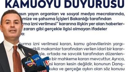 Başkan Ahmet Akın: "İtirazlar Yapılacak"