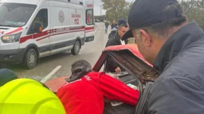 Balıkesir Havran’da kaza: 3 yaralı