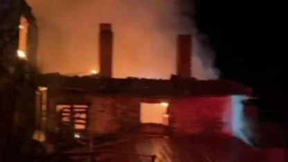 Balıkesir’de gece yarısı korkunç yangın. 72 yaşındaki adam hayatını kaybetti