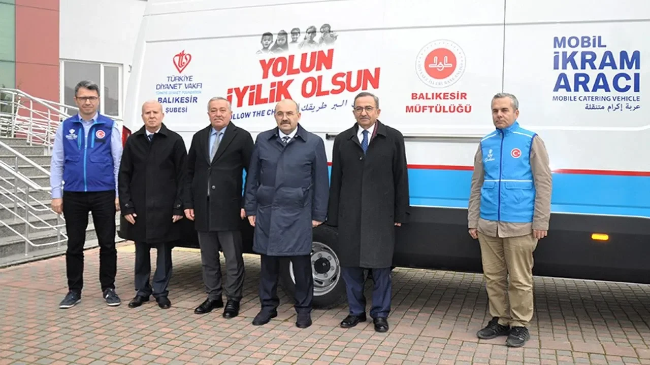 Balıkesir'de Mobil İkram Aracı hizmete alındı
