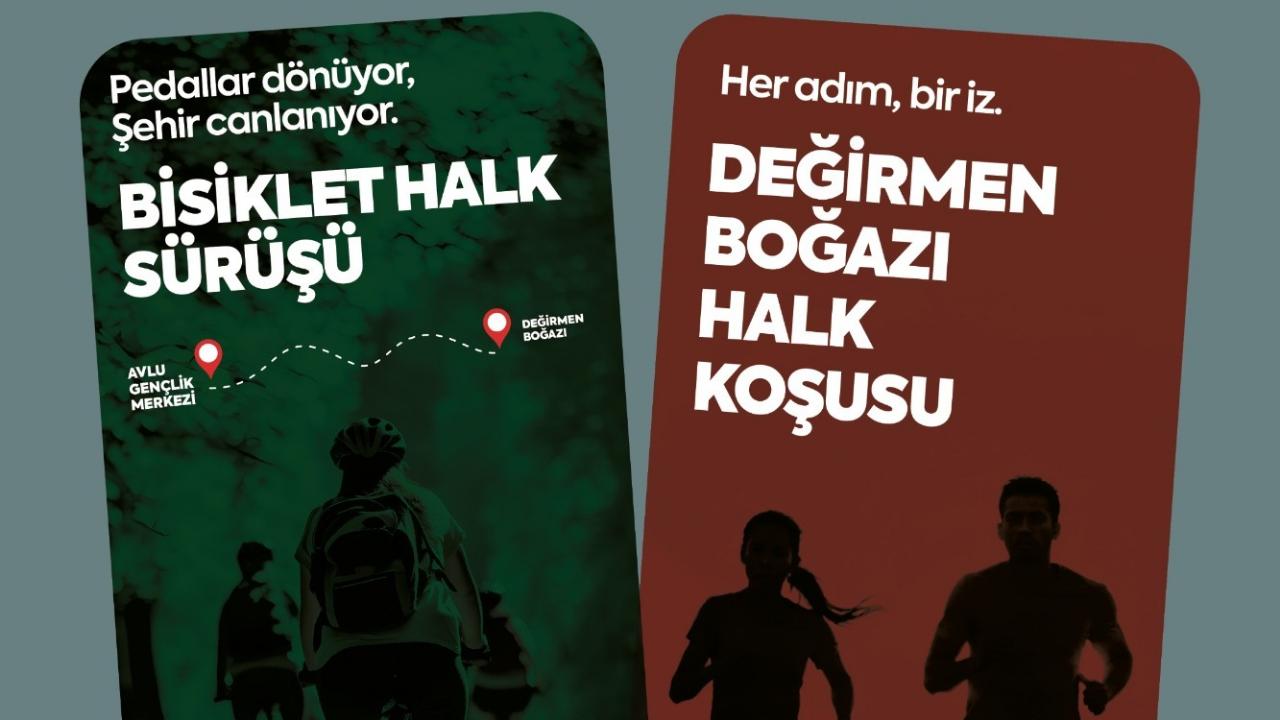 Balıkesir’de pedallar sağlık için dönüyor