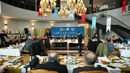 Başkan Akın, medya temsilcileriyle bir araya geldi