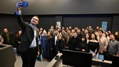 Başkan Akın'ndan gençlerle muhteşem buluşma