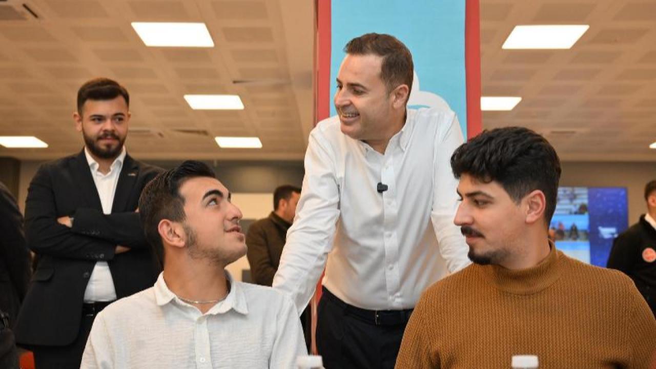 Başkan Akın'ndan gençlerle muhteşem buluşma