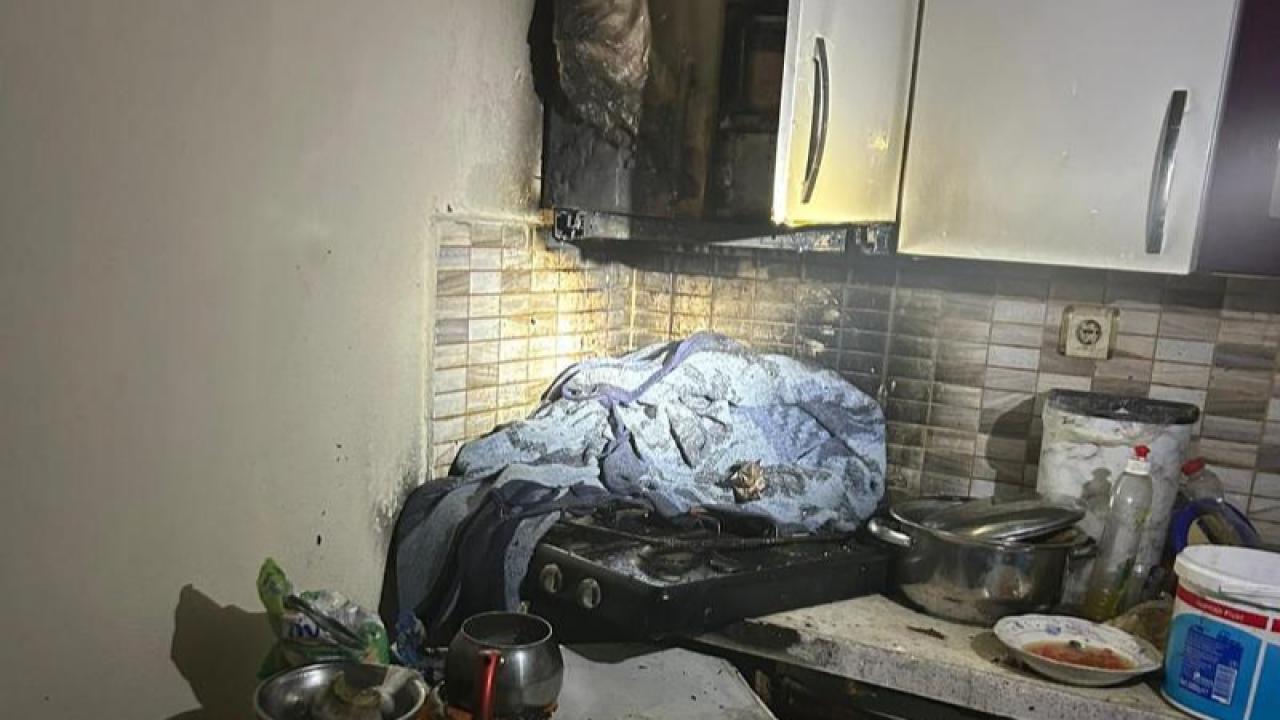Burhaniye’de ev yangını kısa sürede söndürüldü