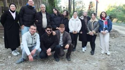 Burhaniye'den üniversiteliler Dereli köyünün konuğu oldu