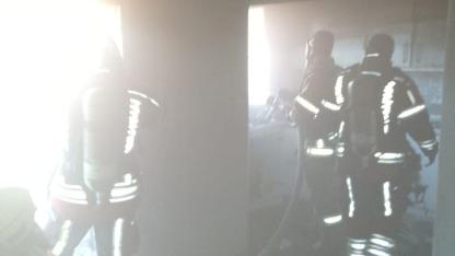 Edremit'te korkutan ev yangını