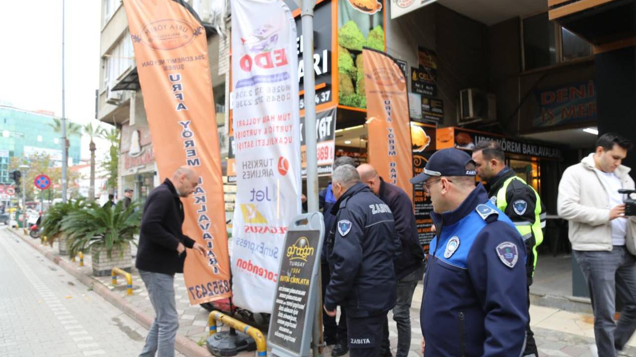 Edremit’te kaldırım işgalleri sona eriyor