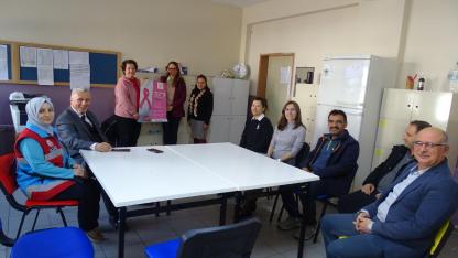 Havran İlçe Millî Eğitim Müdürü Hüseyin Aydemir'den Çamdibi İlkokulu Ziyareti