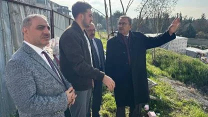 İl Müftüsü Yaşar, Altıeylül’de kurs inşaatında incelemede bulundu