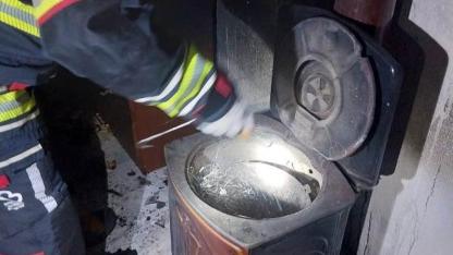 İvrindi'de yangın...