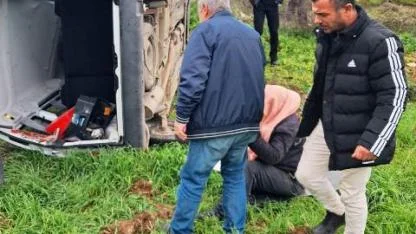 Karesi’de kaza : 2 hafif yaralı