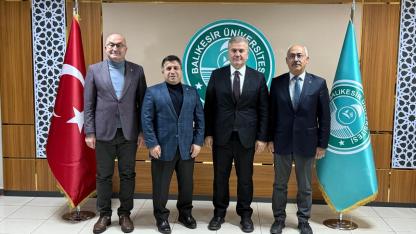 Milletvekili Mustafa Canbey’den Balıkesir Üniversitesi’ne Tebrik Ziyareti