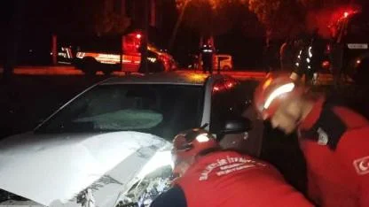 Susurluk’ta kaza: 1 yaralı