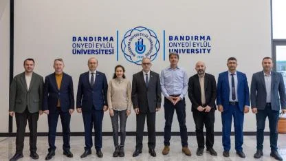 Arıtaş Yetkililerinden Rektörlük Makamına Nezaket Ziyareti