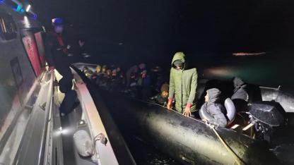 Ayvalık Açıklarında 3’ü Çocuk 29 Düzensiz Göçmen Yakalandı