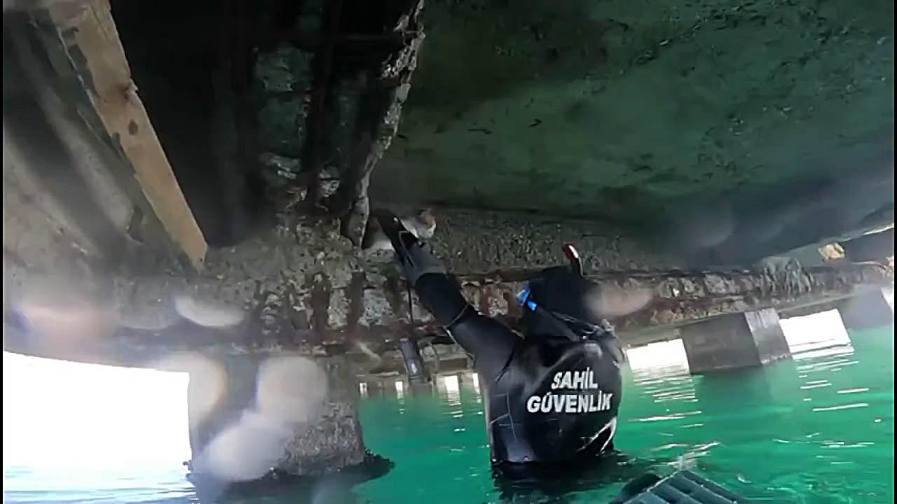 Balık adamları bu kez Akçay’da  bakın kimi kurtardı!