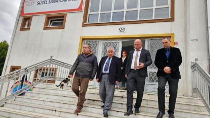 Balıkesir İl Millî Eğitim Müdürü Selahattin Kal Ayvalık’ta