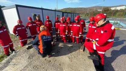 Balıkesir İtfaiyesi’nin kahramanları afetlere karşı güçleniyor