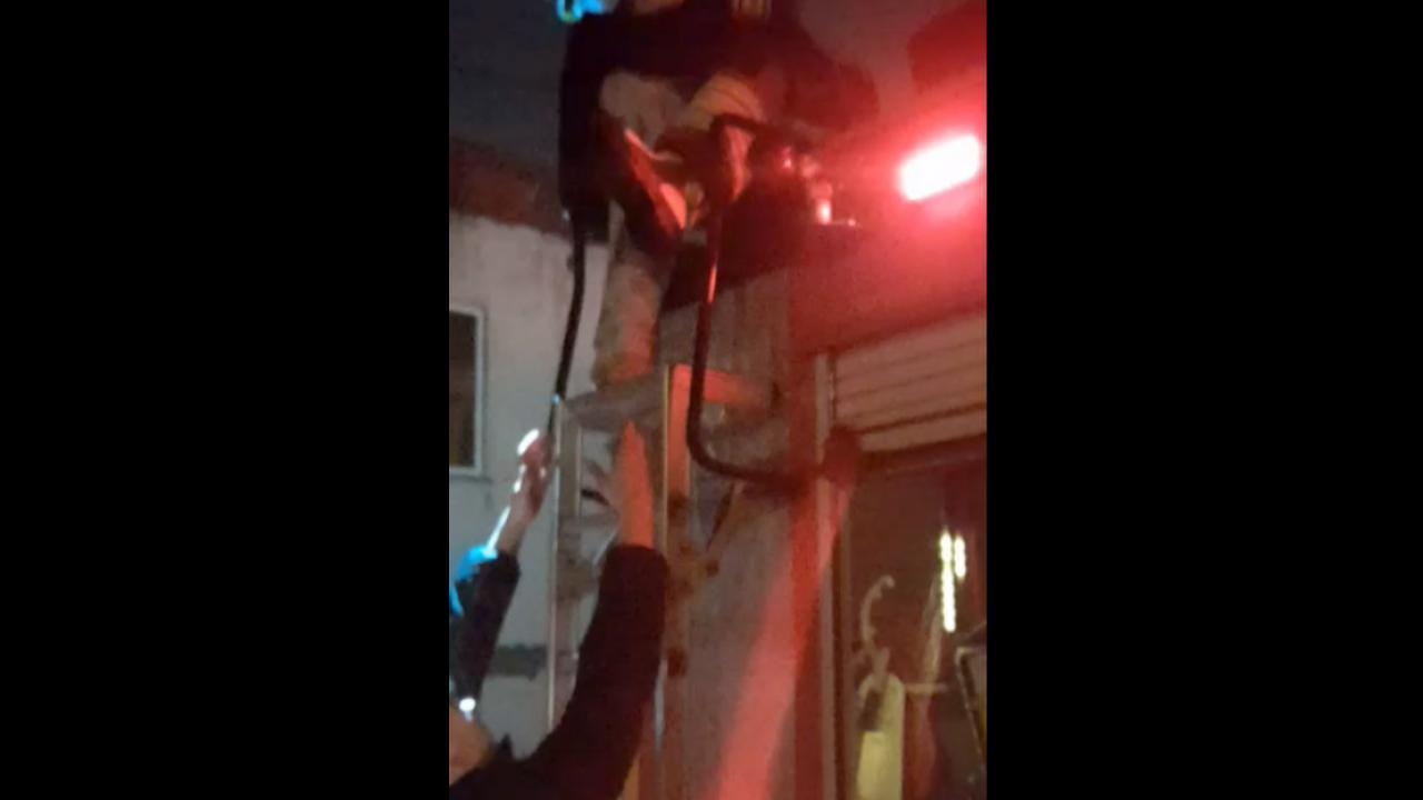 Bandırma’da yangında can pazarı