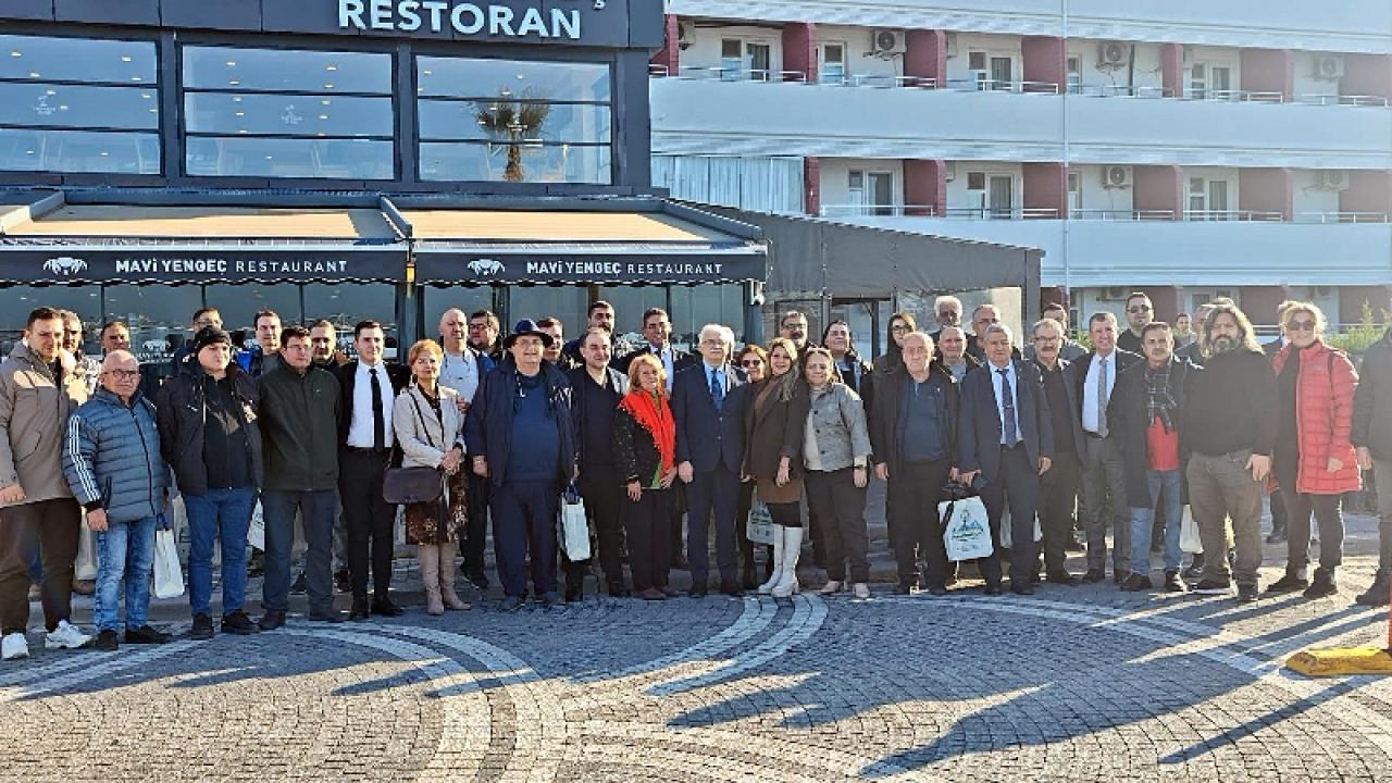 Başkan Deveciler gazeteciler gününde açıkladı: “Komşumuz açken biz rahat oturamayız”