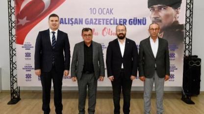 Başkan Hakan Şehirli, Çalışan Gazeteciler Günü’nde Basınla Buluştu