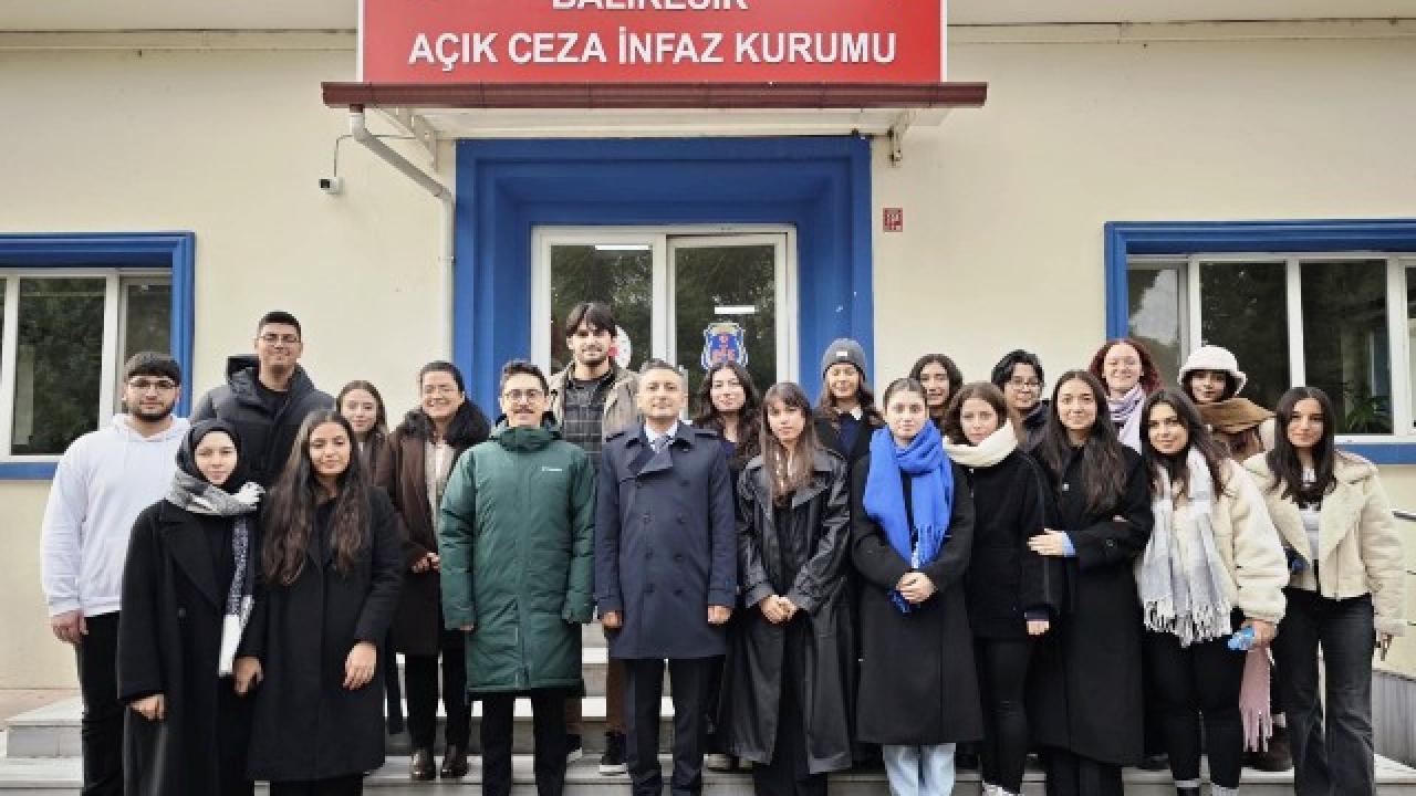 BAÜN Hukuk Fakültesi Öğrencileri İnfaz Hukukunu Sahada İnceledi