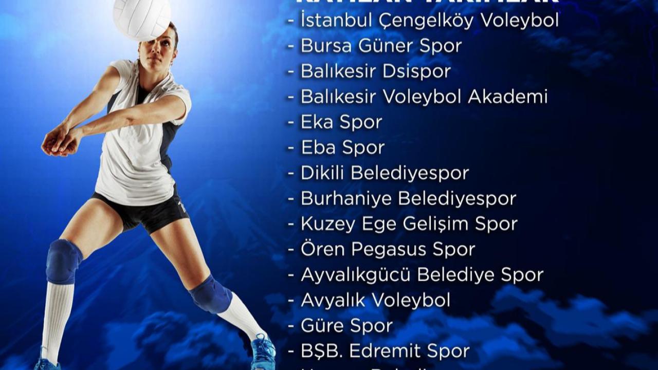 Burhaniye Belediyesi 4. Geleneksel Yıldız Kızlar Voleybol Turnuvası Başlıyor