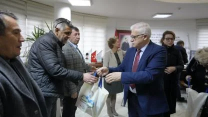 Burhaniye de Kent Konseyi yöneticileri Başkan Deveciler’i ziyaret etti