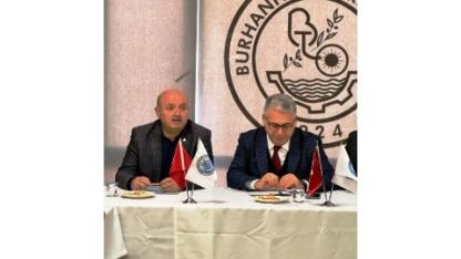 Burhaniye de KOSGEB Girişimci Destek Programı Bilgilendirme Toplantısı gerçekleştirildi