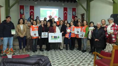 Burhaniye de TEMA Gönüllüleri buluştu