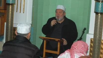 Burhaniye'de sabah namazı buluşması..