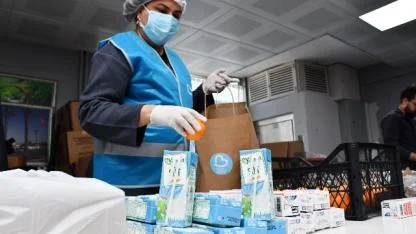 Büyükşehir’in beslenme paketi desteği aileleri de öğrencileri de sevindiriyor