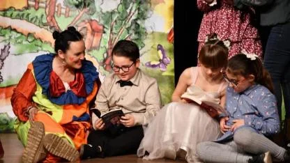 Edremit’in engelsiz mücevherleri sahnede parladı