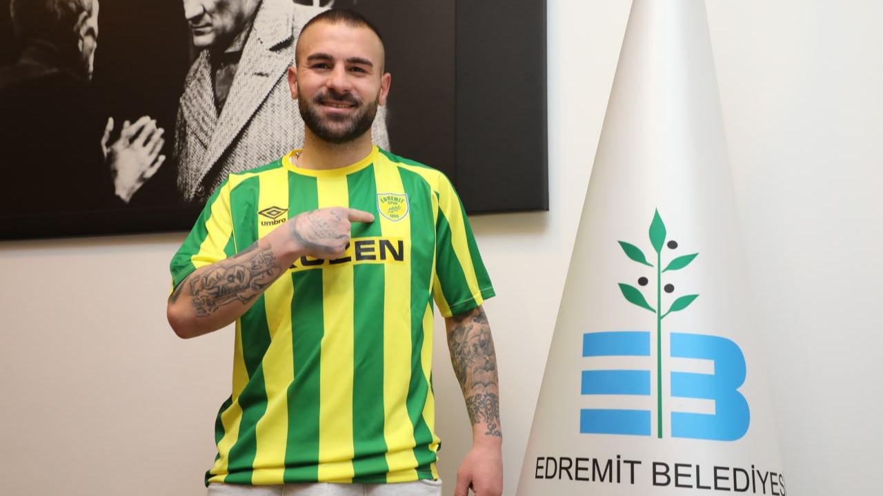 Edremitspor’dan orta sahaya tecrübeli takviye