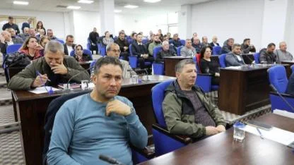 Edremit’te yılın ilk muhtarlar toplantısı yapıldı