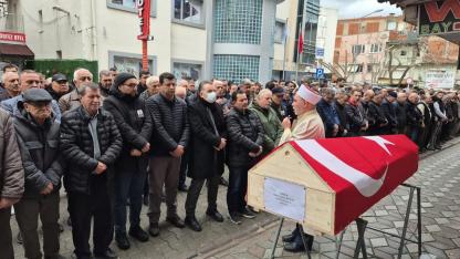 Emekli Başkomiser Engin Gelibolu son yolculuğuna hüzünle uğurlandı