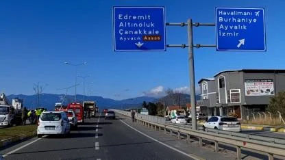 Entur Kavşağında korkunç kaza: 1 ağır yaralı